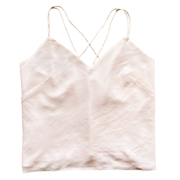Jenny Yoo Tops - Jenny Yoo Collection Tank Top Pale Pink Formal Top Blouse Romantic Feminine